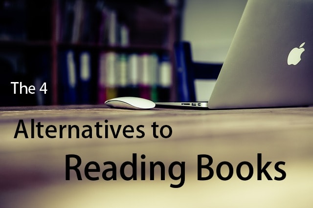 alternatives to reading books cover